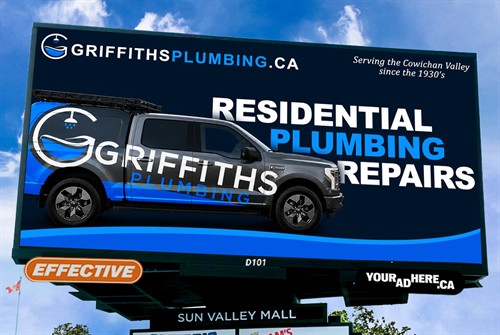GRIFFITHS PLUMBING: Creative Design & Ad Updates included