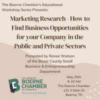 Workshop: "Marketing Research - How to Find Business Opportunities for your Company"