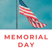 CHAMBER CLOSED: Memorial Day