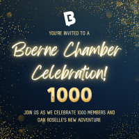 A Boerne Chamber Celebration: 1,000 Members & Dan Roselle's New Adventure!