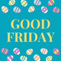 CHAMBER CLOSED: Good Friday & Easter Monday