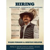 Pressure Washer / Service Assistant