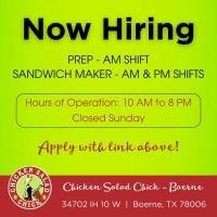South Texas Chick #1 dba Chicken Salad Chick