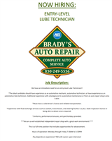 Brady's Auto Repair
