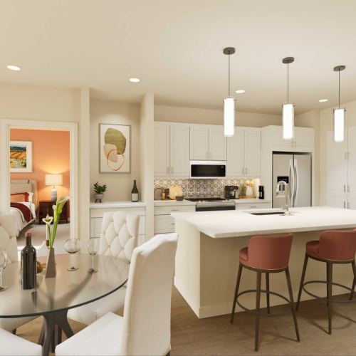 Elegant interiors, spacious layouts, and abundant natural light are designed to create apartment homes that feel both sophisticated and comfortable.