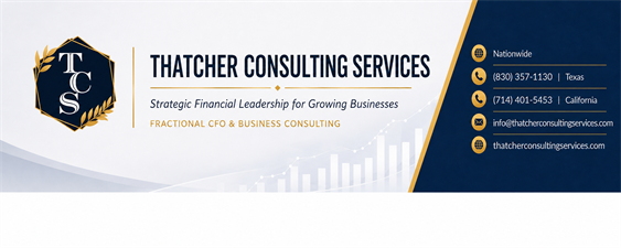 Thatcher Consulting Services, LLC Thatcher Consulting Services, LLC