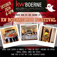 2nd Annual KW Boerne Boo Festival!