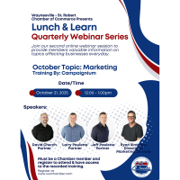 Lunch & Learn Quarterly Webinar Series - Marketing