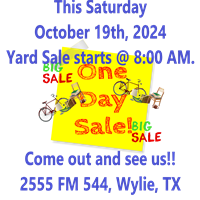 Church Yard Sale