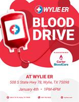 Wylie ER - Blood Drive