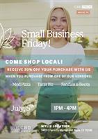 Small Business Friday