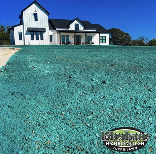 ?? 24,000 sqft of wood fiber hydromulch applied for this home owner out in Water Stone Estates.   ??This particular homeowner said he was quoted roughly $25,000 to have his property sodded!!  ??Bledsoe Hydromulch was able to come in and install the exact same species of Bermuda for less than $3,000!! ??  ??????????‘?? ???????????? $????,?????? ???? ??????????????!!!??  ??Only trust the certified professionals at Bledsoe Hydromulch to install your lawn. (214)784-5402