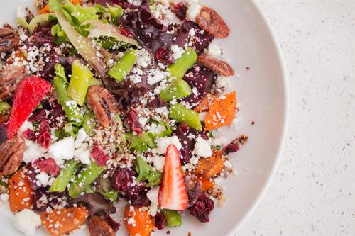Superfood Salad and plenty of fresh, healthy options!