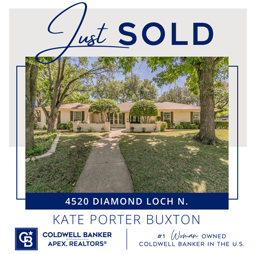 Sold in North Richland Hills (Represented Buyer)