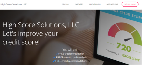 High Score Solutions, LLC