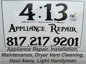 4:13 Appliance Repair