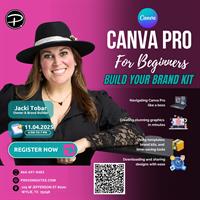 Canva Pro Series: Building Your Brand Kit (November 4th)