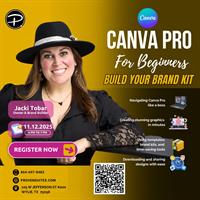 Canva Pro Series: Building Your Brand Kit (November 12th)