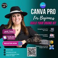 Canva Pro Series: Building Your Brand Kit (November 12th)