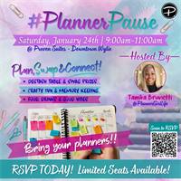 #PlannerPause | Plan. Swap. Connect. Recharge.