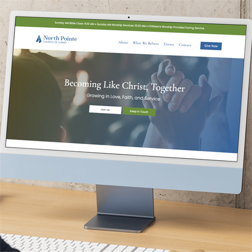 North Pointe Church of Christ website - northpointecofc.org