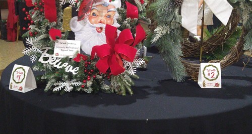 Wreath Table Tent