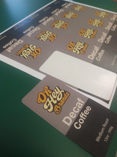 Coffee Bag Labels