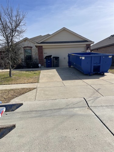 20yrd Residential Dumpster Wylie