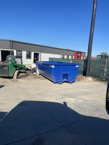 15yrd Commercial Dumpster Wylie Railyard