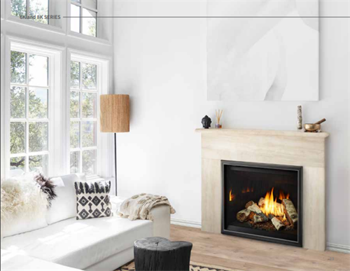 6k and 8k Series Direct Vent Fireplace