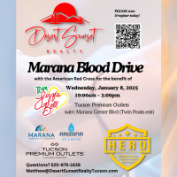 Marana Blood Drive with American Red Cross for the benefit of Team Lizzie Bell