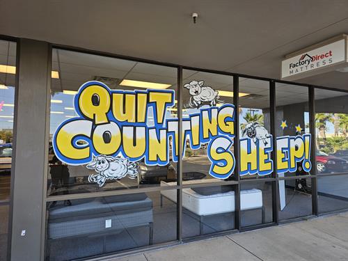 Quit counting sheep