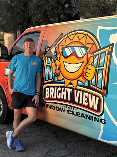 This is our owner Caden Cribbs! He started this business with the hopes of helping people stay off their ladders and continues to give back to the community! This is our owner Caden Cribbs! He started this business with the hopes of helping people stay off their ladders and continues to give back to the community!