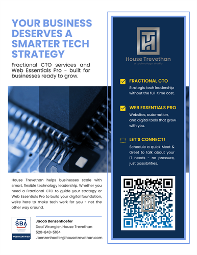 We WIll solve your Tech problem. Give me a call today!
