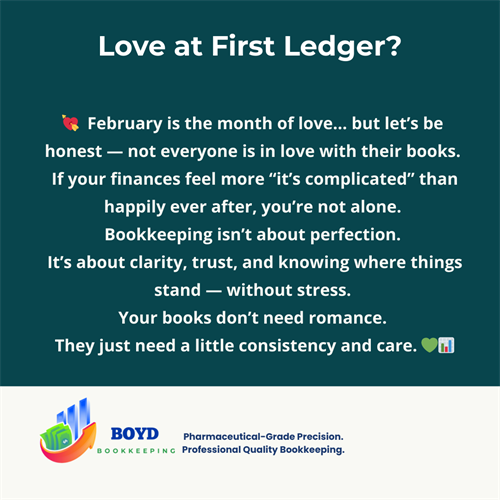 Love your business, even if your books need work