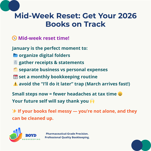 Organize now, relax later