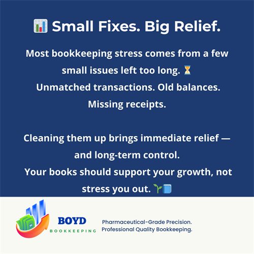 Strong books = strong business