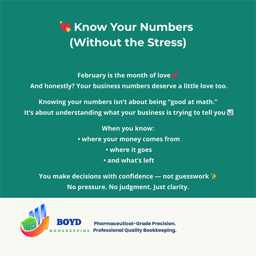 Loving your business means knowing it