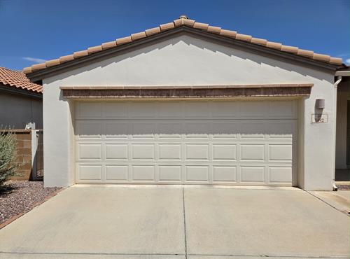 Installed New Springs, Garage Door Rollers, and General Maintenance