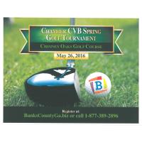 2016 Banks County Chamber CVB Annual Golf Tournament