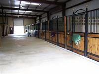 Stalls in the stables