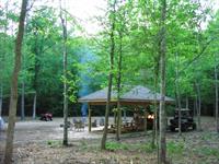 Picnic shelter on the river - primitive/group camping