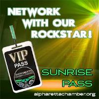 Network With Our Rock Star!  Get your backstage pass now!