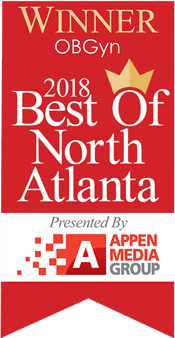 Thankful to be Voted Best OBGYN of North Atlanta in 2018!