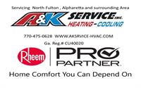 A&K Service Heating and Cooling