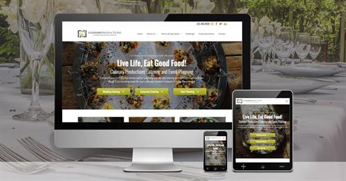 Culinary Productions Website