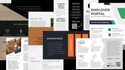 Print | Presentations, Brochures, Postcards