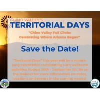 Territorial Days - SAVE THE DATE!