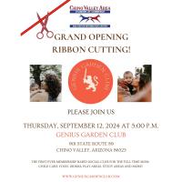 Grand Opening and Ribbon Cutting Genius Garden Club