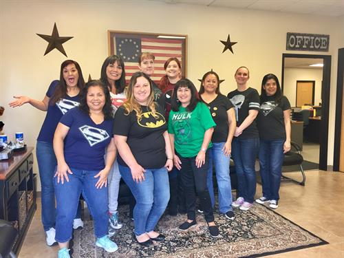 Super Hero Shirt Day Super Hero Shirt Day